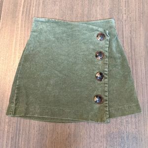 Altar'd State "Cute As A Button" Skirt Sz S